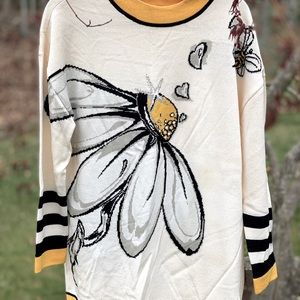 ST John longer light sweater